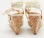 Chloé Pre-owned Canvas sandals White Dames - Thumbnail 5