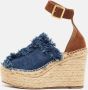 Chloé Pre-owned Denim sandals Blue Dames - Thumbnail 2