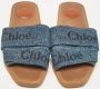 Chloé Pre-owned Denim sandals Blue Dames - Thumbnail 2