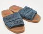 Chloé Pre-owned Denim sandals Blue Dames - Thumbnail 3