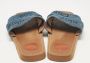 Chloé Pre-owned Denim sandals Blue Dames - Thumbnail 4