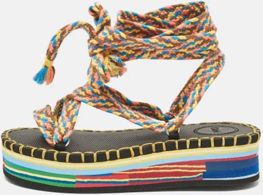 Chloé Pre-owned Fabric sandals Multicolor Dames