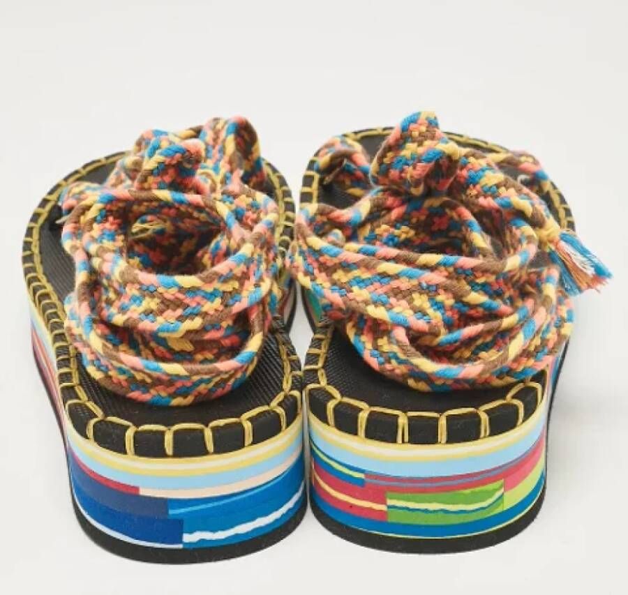 Chloé Pre-owned Fabric sandals Multicolor Dames