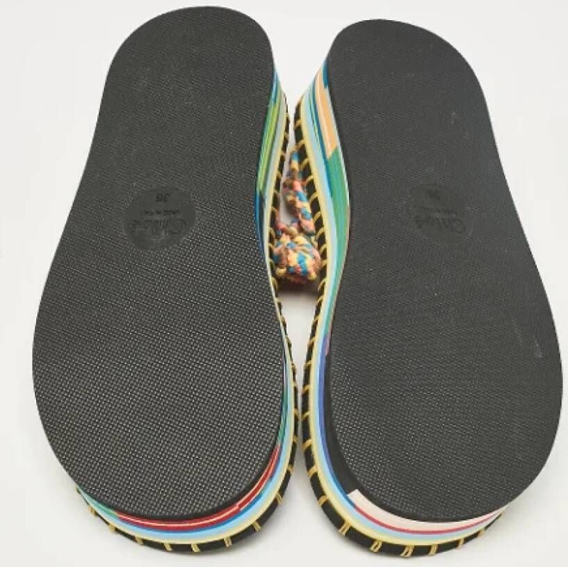 Chloé Pre-owned Fabric sandals Multicolor Dames