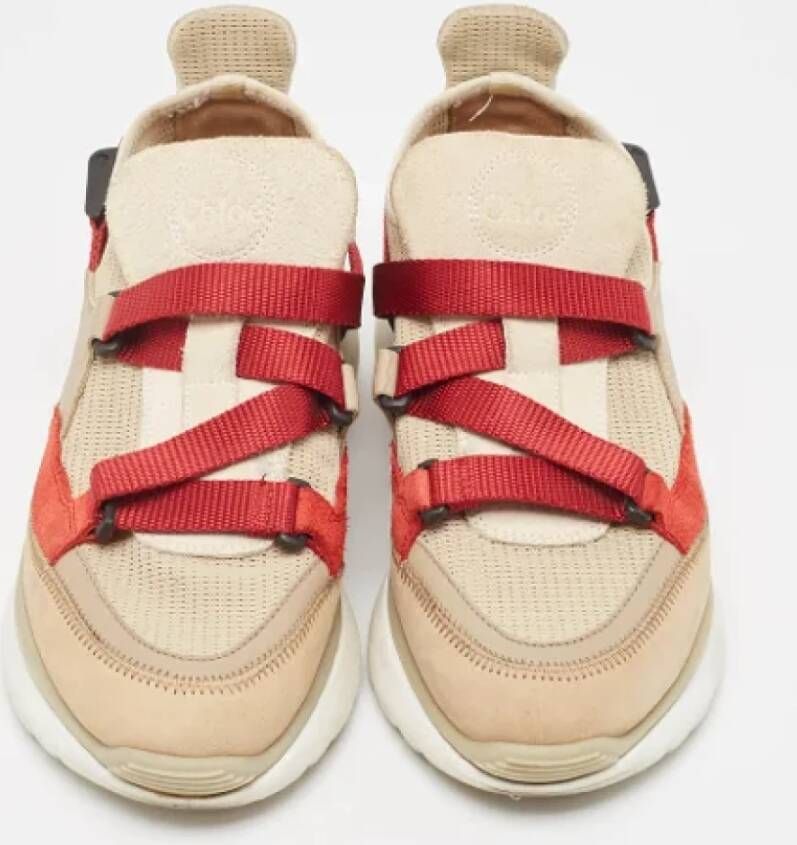 Chloé Pre-owned Fabric sneakers Multicolor Dames