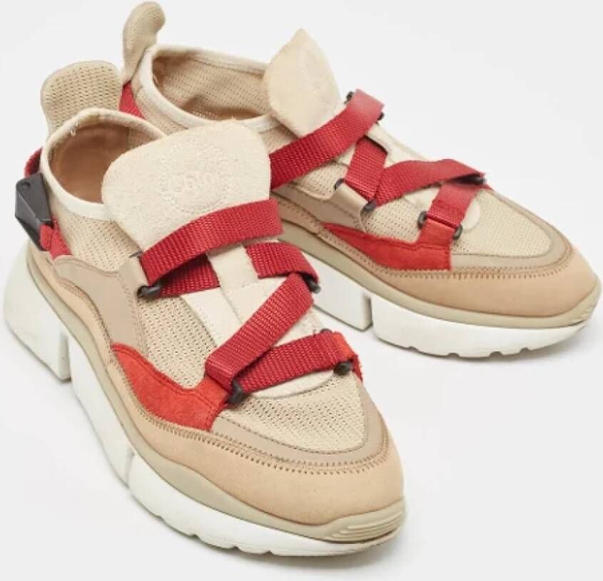 Chloé Pre-owned Fabric sneakers Multicolor Dames