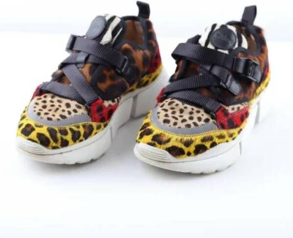 Chloé Pre-owned Faux Fur sneakers Multicolor Dames