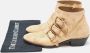 Chloé Pre-owned Leather boots Beige Dames - Thumbnail 9
