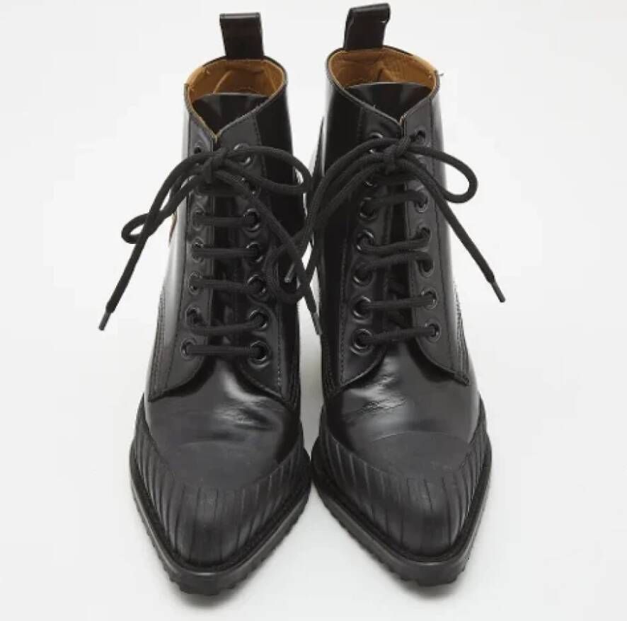 Chloé Pre-owned Leather boots Black Dames