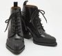 Chloé Pre-owned Leather boots Black Dames - Thumbnail 4