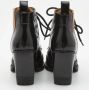 Chloé Pre-owned Leather boots Black Dames - Thumbnail 5