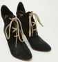 Chloé Pre-owned Leather boots Black Dames - Thumbnail 3