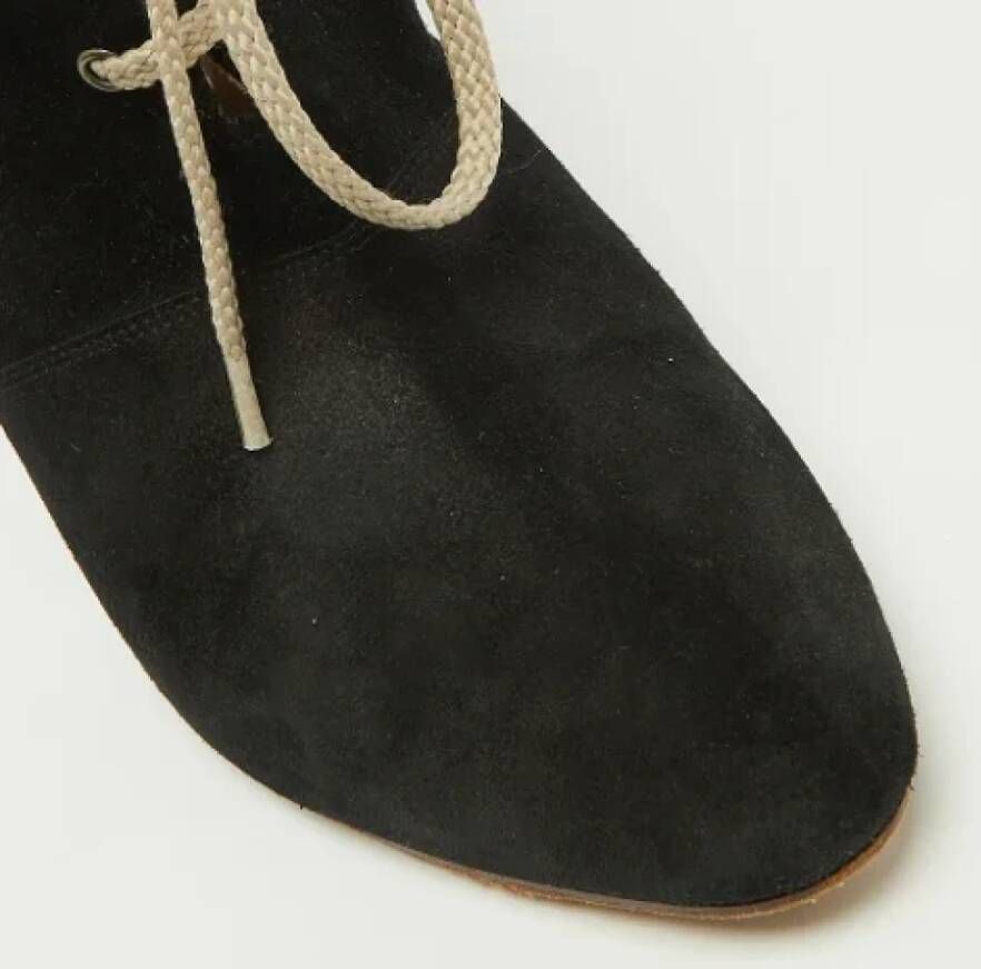 Chloé Pre-owned Leather boots Black Dames