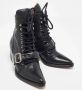 Chloé Pre-owned Leather boots Black Dames - Thumbnail 4