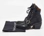 Chloé Pre-owned Leather boots Black Dames - Thumbnail 9