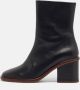 Chloé Pre-owned Leather boots Black Dames - Thumbnail 2