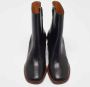 Chloé Pre-owned Leather boots Black Dames - Thumbnail 3