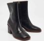 Chloé Pre-owned Leather boots Black Dames - Thumbnail 4