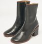 Chloé Pre-owned Leather boots Black Dames - Thumbnail 3