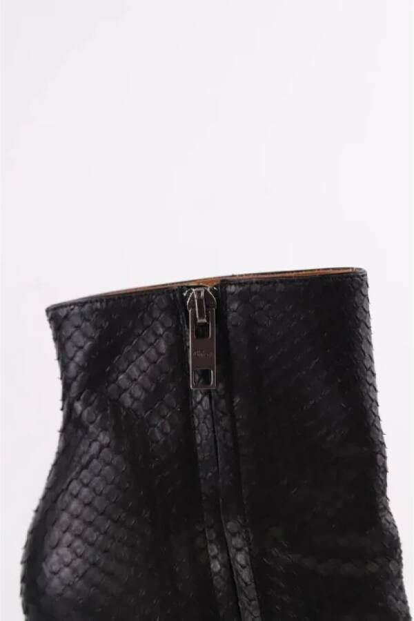 Chloé Pre-owned Leather boots Black Dames