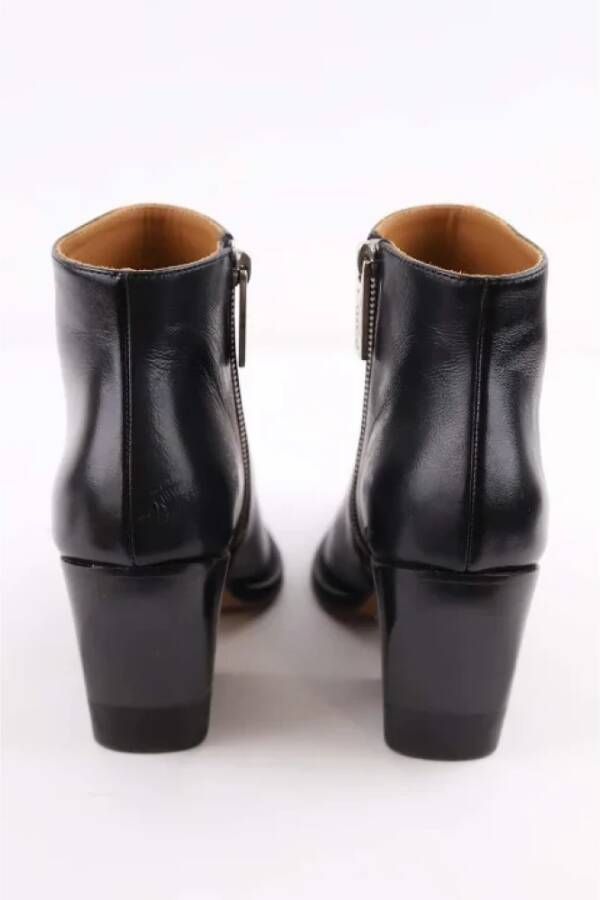 Chloé Pre-owned Leather boots Black Dames