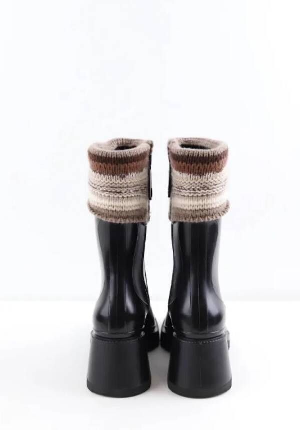 Chloé Pre-owned Leather boots Black Dames