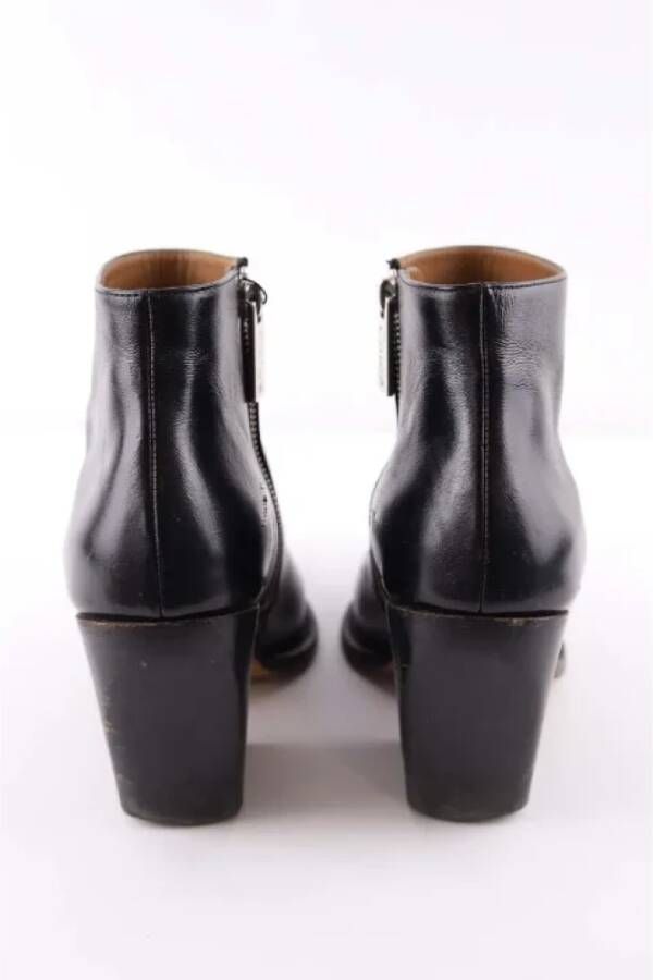 Chloé Pre-owned Leather boots Black Dames