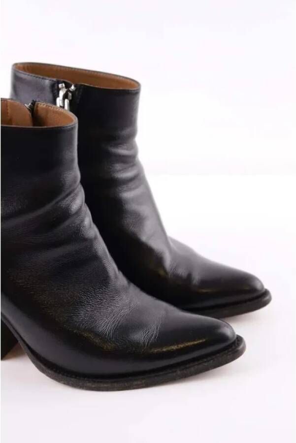 Chloé Pre-owned Leather boots Black Dames