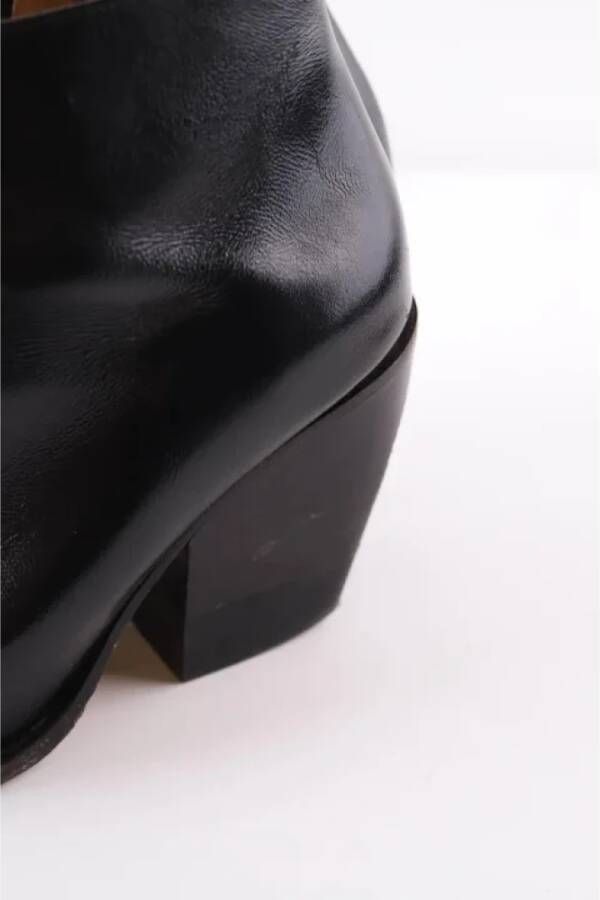 Chloé Pre-owned Leather boots Black Dames