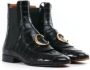 Chloé Pre-owned Leather boots Black Dames - Thumbnail 2