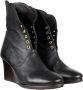 Chloé Pre-owned Leather boots Black Dames - Thumbnail 2