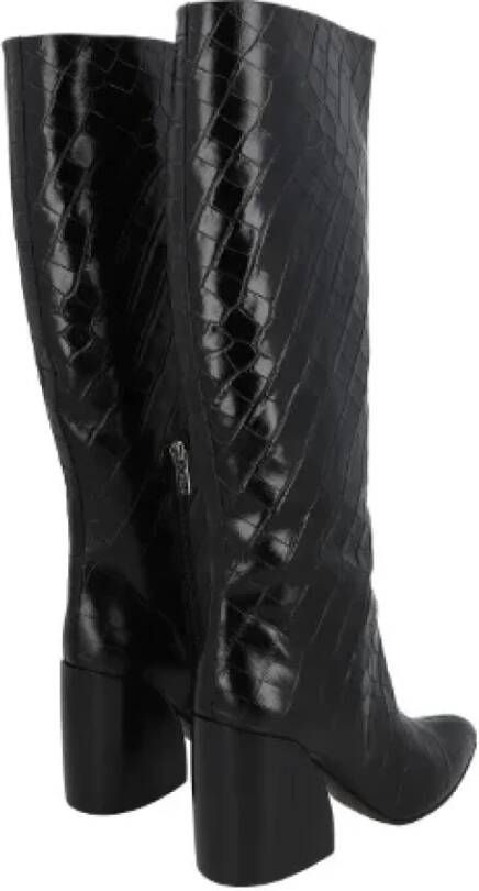 Chloé Pre-owned Leather boots Black Dames