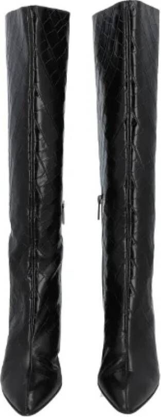 Chloé Pre-owned Leather boots Black Dames