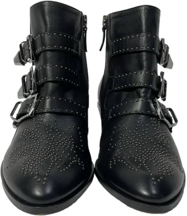 Chloé Pre-owned Leather boots Black Dames