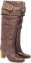 Chloé Pre-owned Leather boots Brown Dames - Thumbnail 3