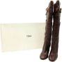 Chloé Pre-owned Leather boots Brown Dames - Thumbnail 6