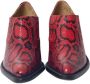 Chloé Pre-owned Leather boots Red Dames - Thumbnail 2