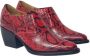 Chloé Pre-owned Leather boots Red Dames - Thumbnail 3