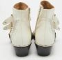 Chloé Pre-owned Leather boots White Dames - Thumbnail 5