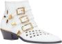 Chloé Pre-owned Leather boots White Dames - Thumbnail 2