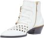 Chloé Pre-owned Leather boots White Dames - Thumbnail 4