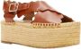 Chloé Pre-owned Leather espadrilles Brown Dames - Thumbnail 2