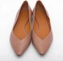 Chloé Pre-owned Leather flats Beige Dames - Thumbnail 3