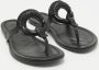 Chloé Pre-owned Leather flats Black Dames - Thumbnail 4