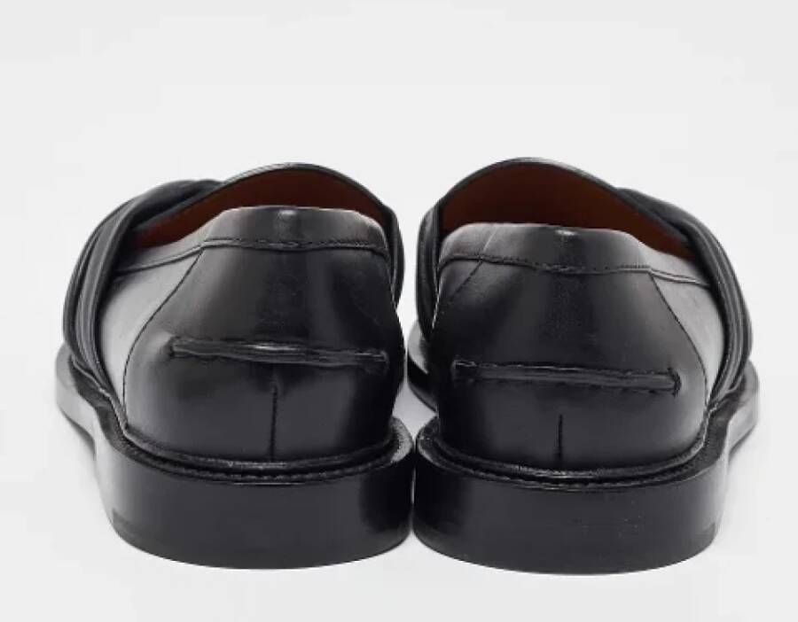 Chloé Pre-owned Leather flats Black Dames