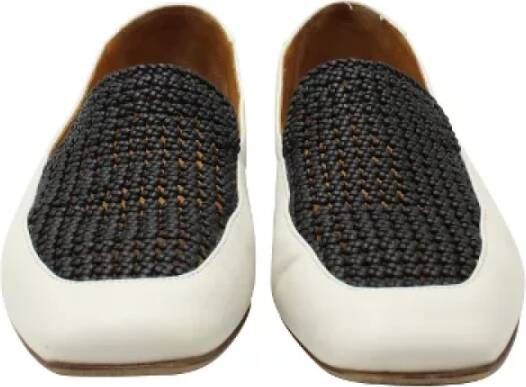 Chloé Pre-owned Leather flats White Dames