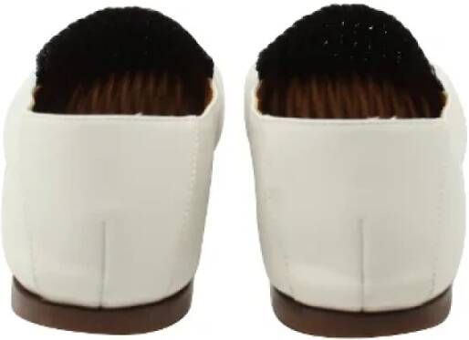 Chloé Pre-owned Leather flats White Dames