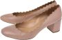 Chloé Pre-owned Leather heels Beige Dames - Thumbnail 3