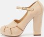 Chloé Pre-owned Leather heels Beige Dames - Thumbnail 2