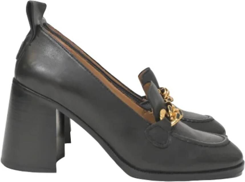 Chloé Pre-owned Leather heels Black Dames